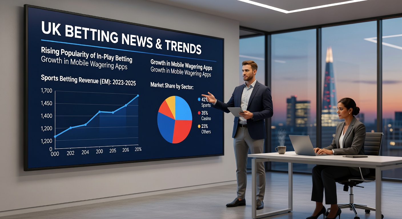 Chancellor Rachel Reeves announcing budget changes affecting the UK gambling industry, with graphics showing tax rate increases and revenue projections