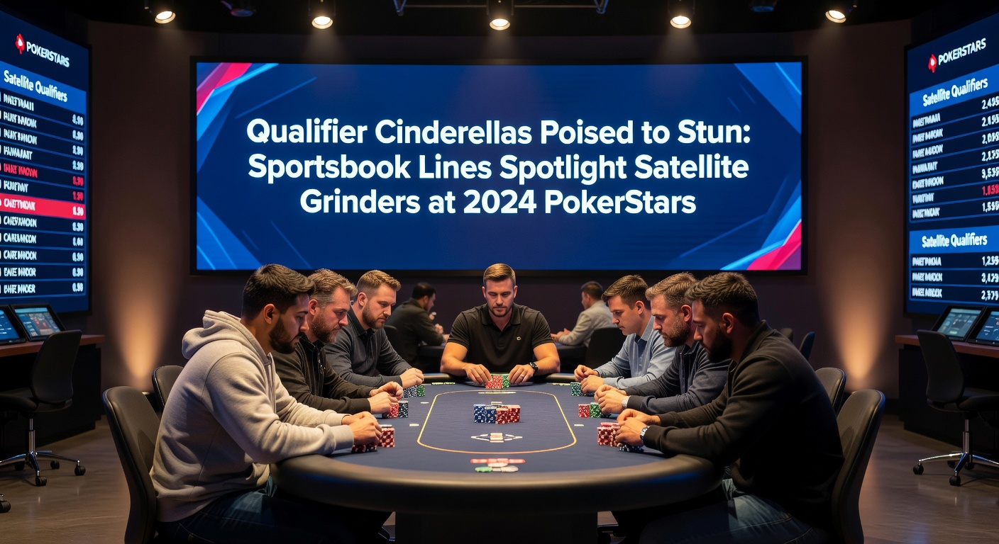 Satellite qualifiers grinding stacks at the 2024 PokerStars Caribbean Adventure felt tables, chips flying as underdogs eye deep runs
