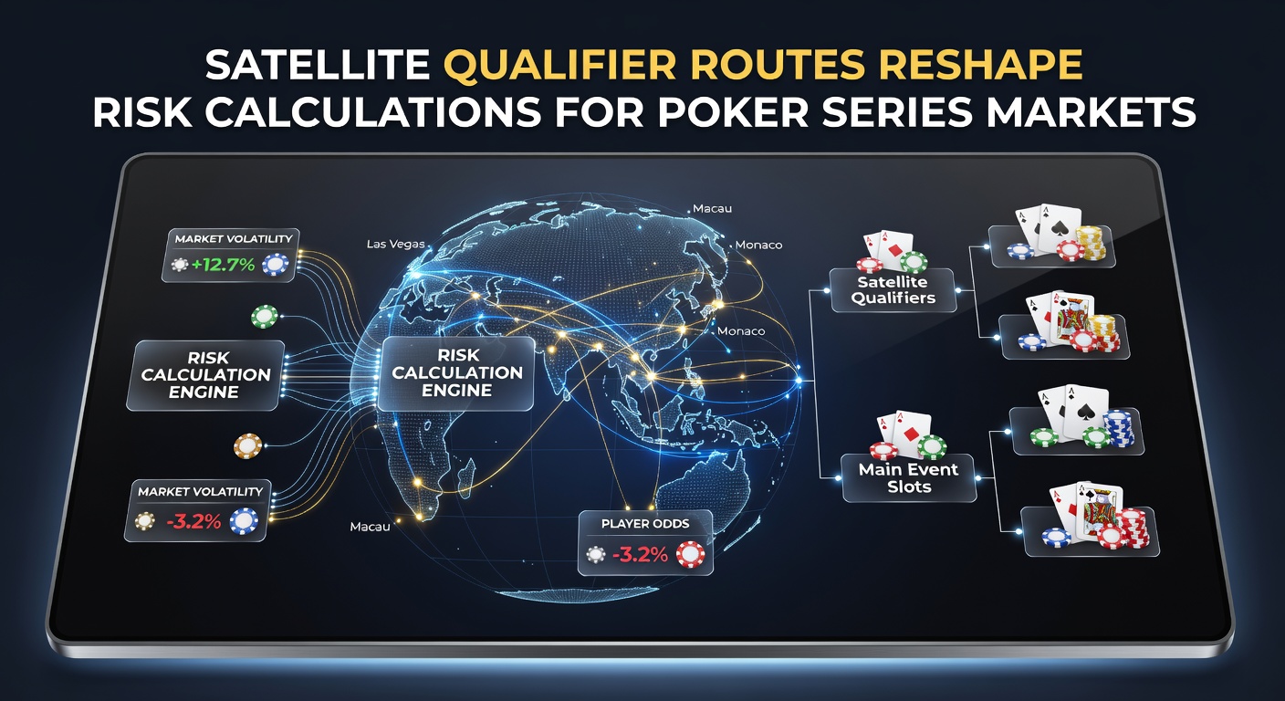 Satellite qualifier players advancing through multiple stages reshape how bookmakers calculate exposure in major poker series markets